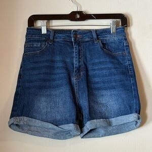Wax Jean Blue Denim Women's Shorts